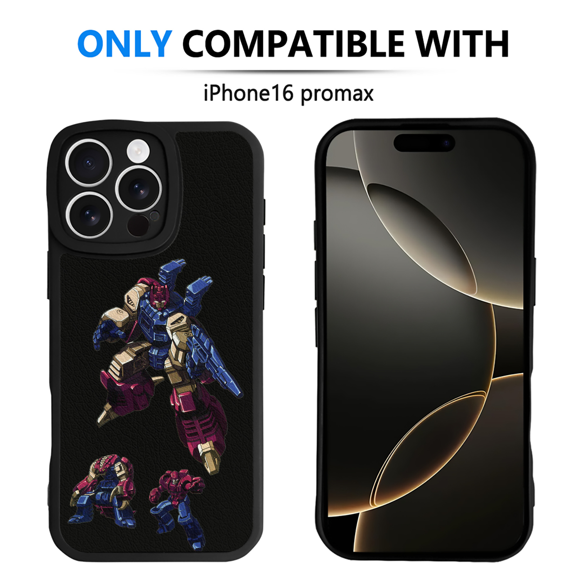 （画像用）  【iPhone 16シリーズ対応】シリコンスマホケース（レザー調） 材質：シリコン